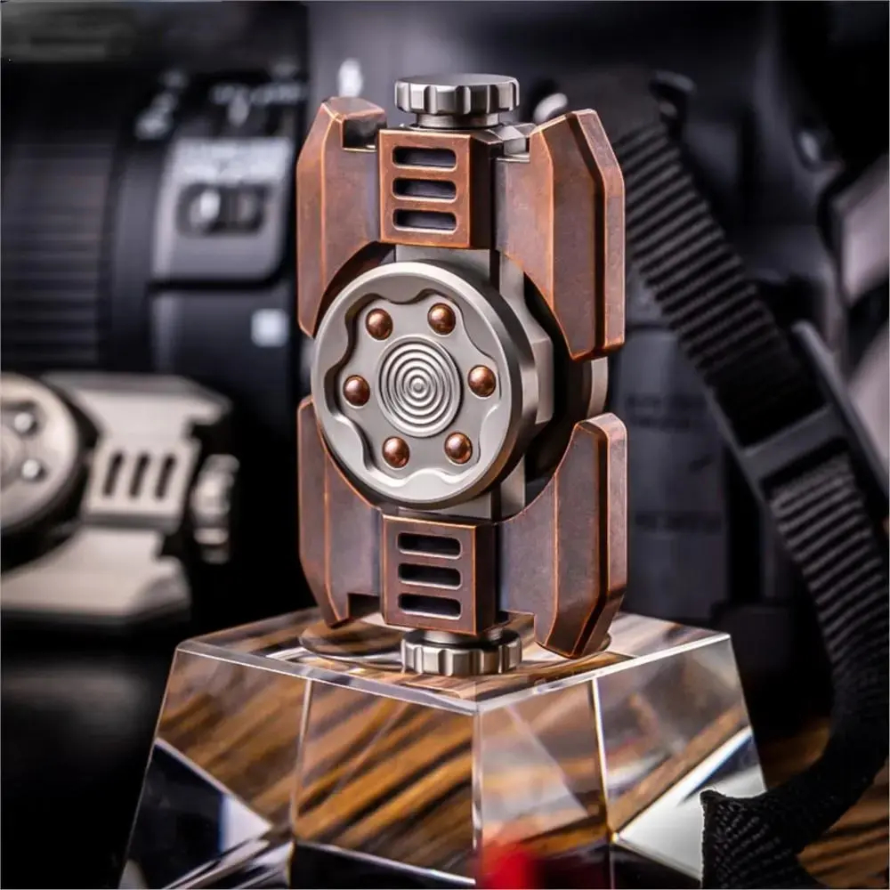 B.M. Black Mirror Poleaxe Fidget Spinner EDC Metal Decompression Toy