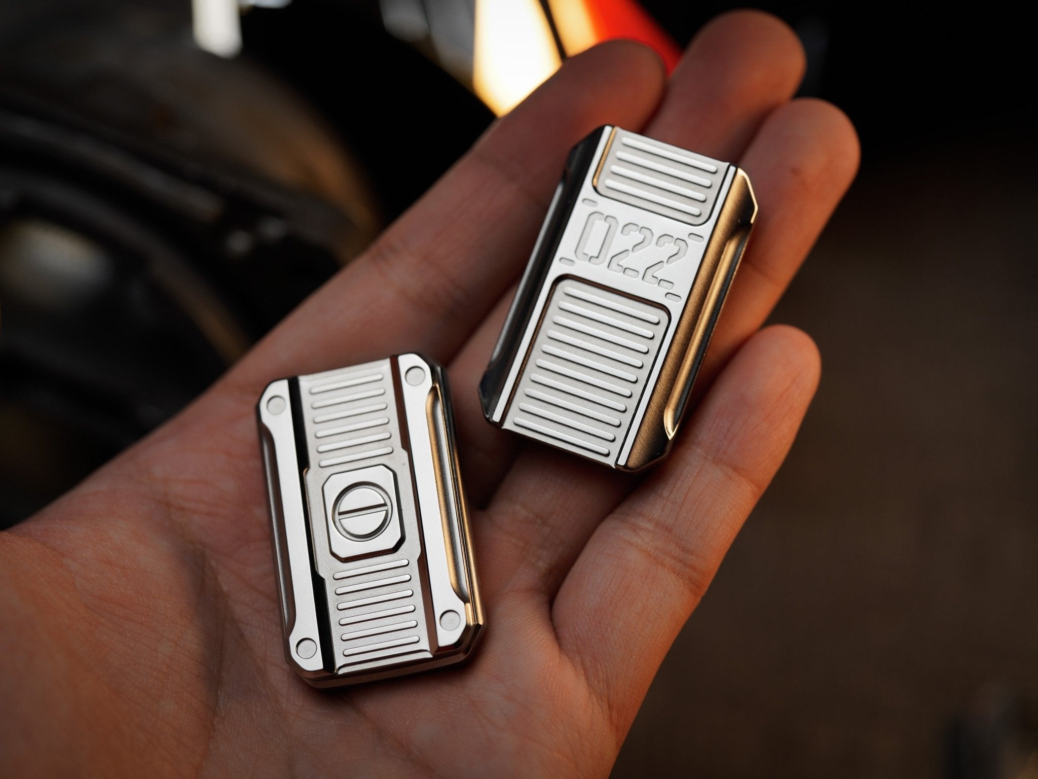 WANWU EDC Bulletproof Mini Shield Magnetic Fidget Slider