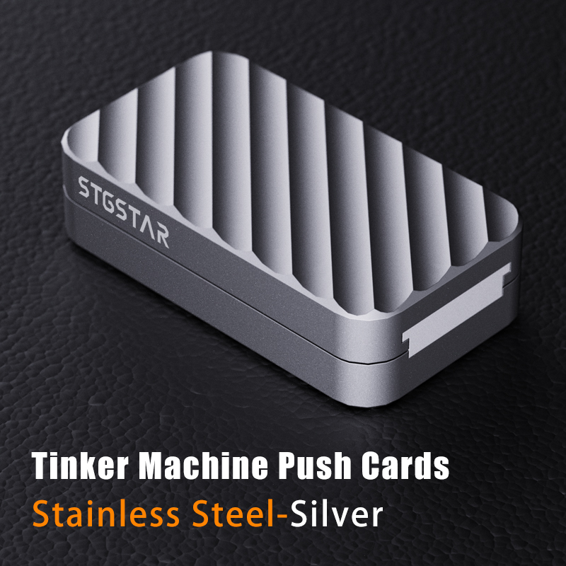 Mechanical Push Slider Magnetism for Magnetic Spinning EDC Office Trendy Decompression Toy Stress Releiver Slider Fidget Toys