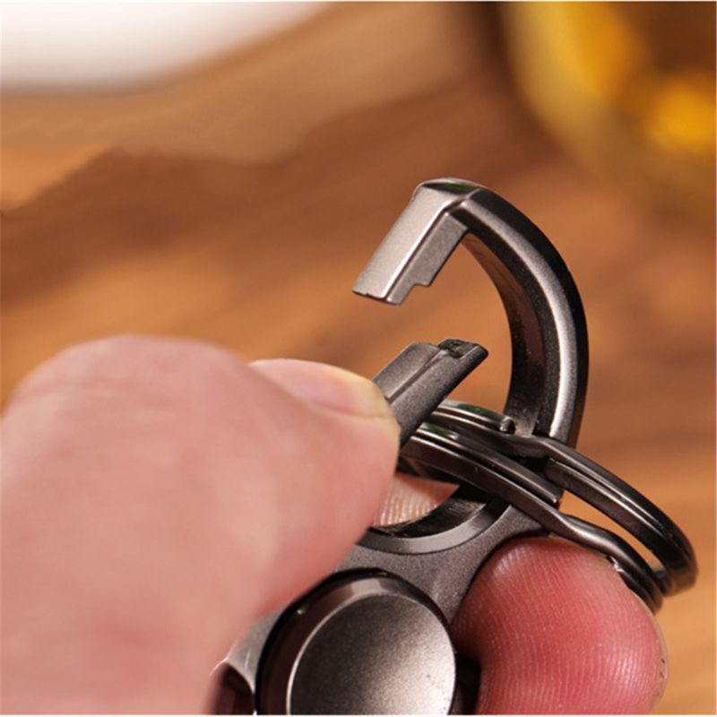Finger Spinner Fidget Hand Spinner Anti-Anxiety Toy Relieves Stress Finger Spinner Ketchain Bottle Opener