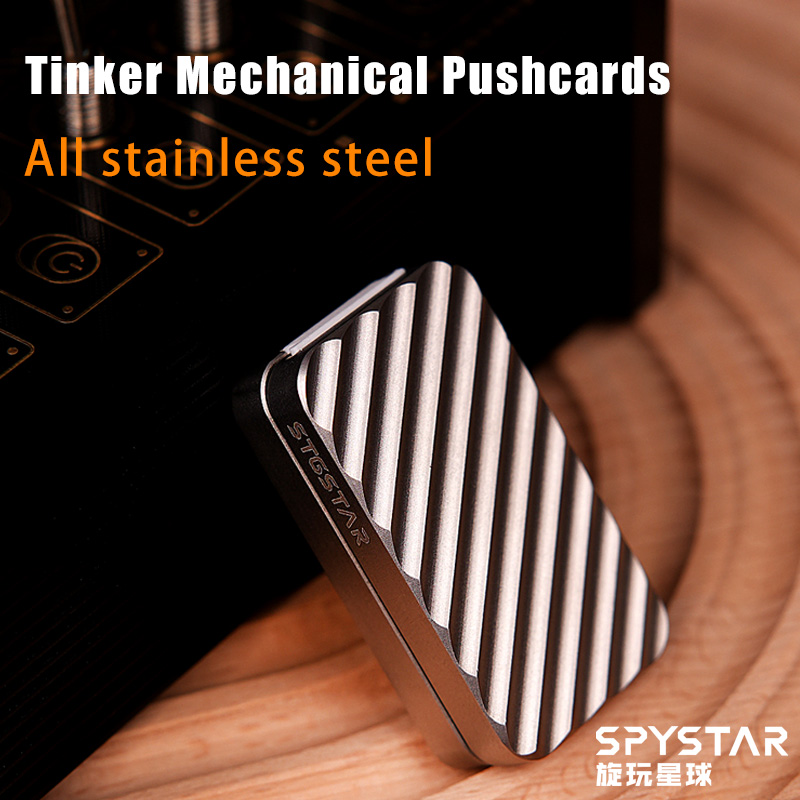 Mechanical Push Slider Magnetism for Magnetic Spinning EDC Office Trendy Decompression Toy Stress Releiver Slider Fidget Toys