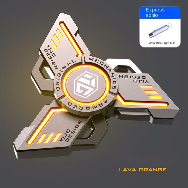 Antistress EDC Luminous Fidget Spinners Alloy Metal Hand Spinner Noctilucent Gyro Stress Relief Toys For Adult Kid Toys