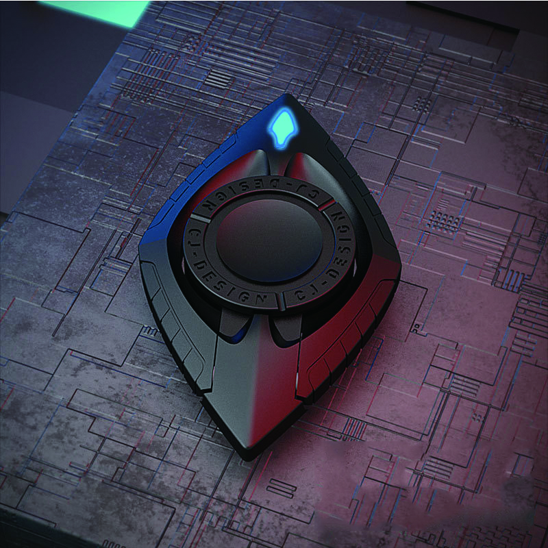 Star Shine Mobile Phone Holder Luminous Fidget Spinner EDC Adult Metal Fidget Toys Autism ADHD Hand Spinner Stress Relief Toys