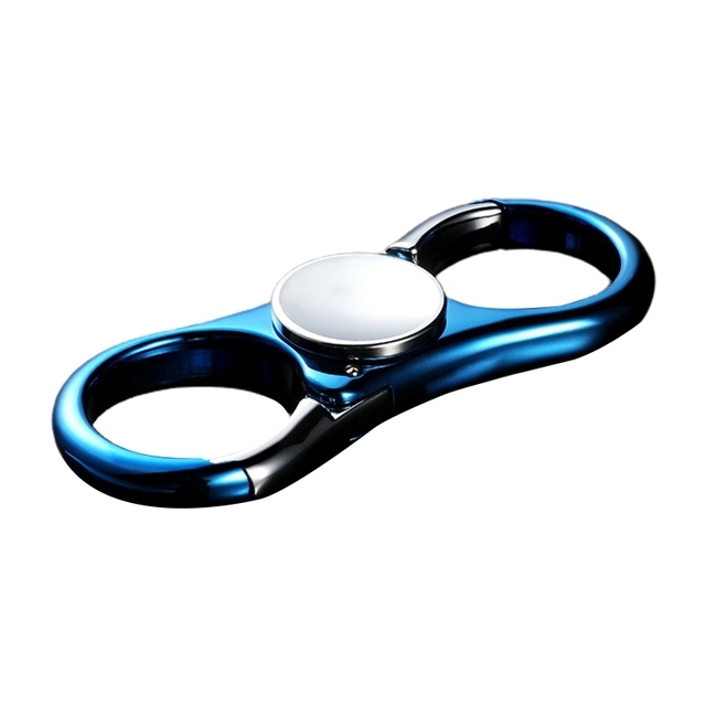 Multifunctional Metal EDC Car Key Chain Pendant Key Ring Fingertip Fidget Spinner Hand Spinner Antistress Toy For Children Gift