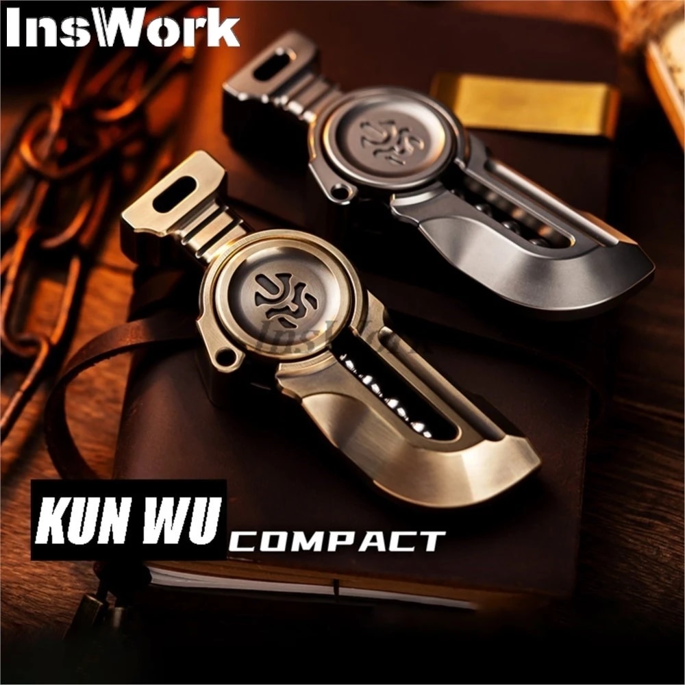 WANWU EDC KUNWU Compact Ratchet Toggle Fidget Toys