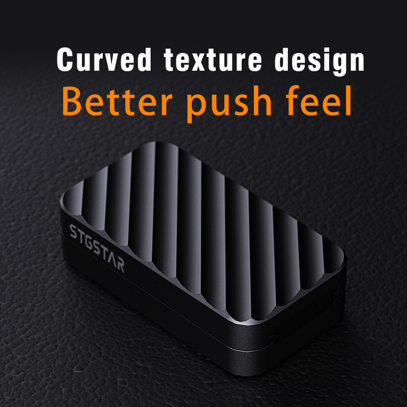 Mechanical Push Slider Magnetism for Magnetic Spinning EDC Office Trendy Decompression Toy Stress Releiver Slider Fidget Toys