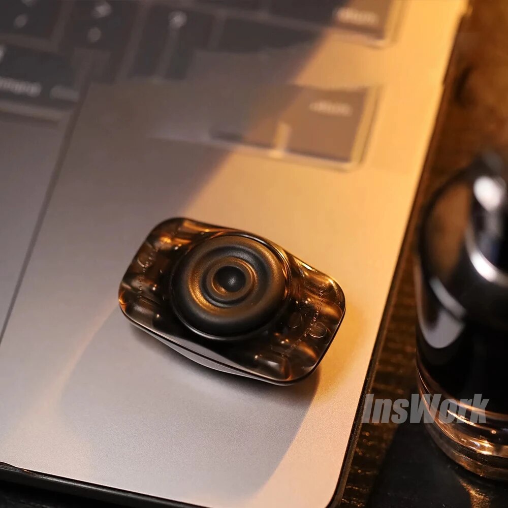 Gao Studio NAMPOO Fidget Spinner Push Slider 2 in 1 EDC Toys for Stress Relief Creative Novelty Toy Gift for You with Box