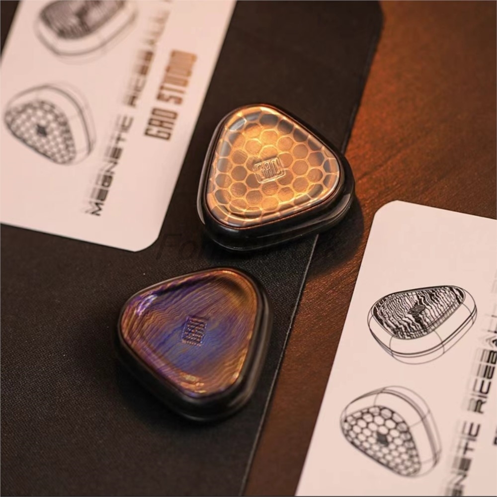 Gao Studio Mokuti Magnetic Rice Ball Push Slider LIMIT 24pcs Cool Gadgets Metal Fidget Desk Toy