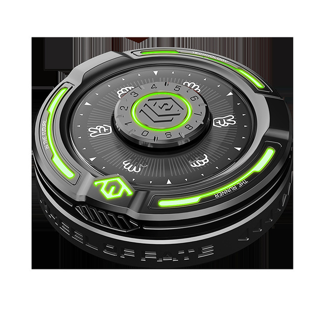 Decision Maker Luminous Fidget Spinner EDC Metal Adult Fidget Toys Autism ADHD Hand Spinner Decidophobia Anxiety Stress Relief