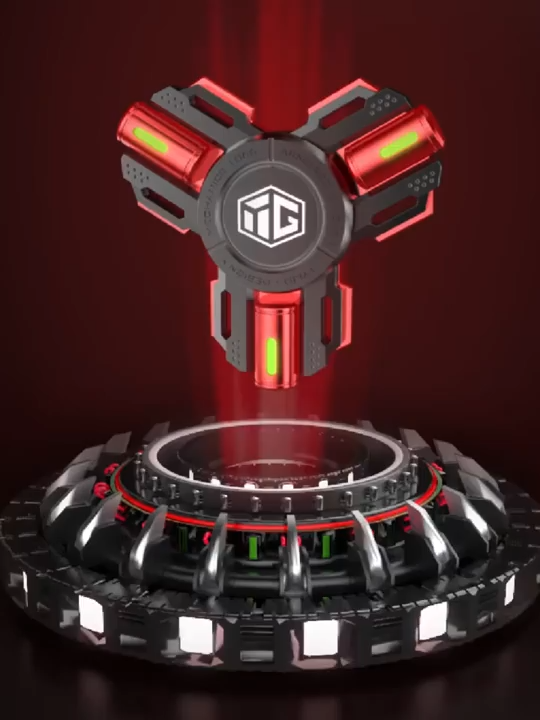 Permanent Glow Fidget Spinner Hand Spinner Alloy Material Long Rotation High Speed EDC Child Adult ADHD Stress Relief Toy Gifts