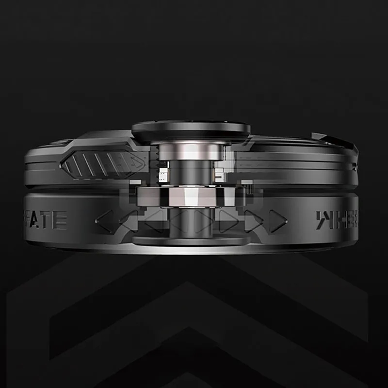 Decision Maker Luminous Fidget Spinner EDC Metal Adult Fidget Toys Autism ADHD Hand Spinner Decidophobia Anxiety Stress Relief