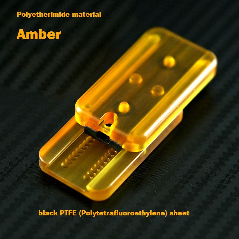 Amber PEI Material Magnetic Beat Slider Adult Gifts EDC Autism Sensory Toys ADHD Hand Spinner Anxiety Stress Relief Fidget toys