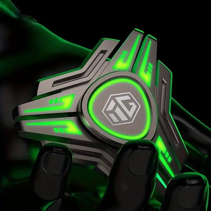 Fidget Spinner Metal Cool Luminous Fingertip Gyro Set EDC Stress Relief Toys Hand Spinner Gift for Adults Children