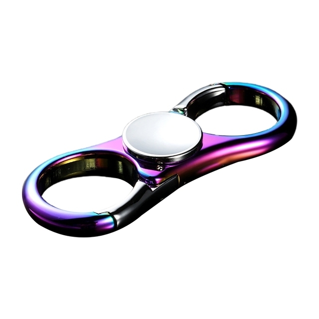 Multifunctional Metal EDC Car Key Chain Pendant Key Ring Fingertip Fidget Spinner Hand Spinner Antistress Toy For Children Gift
