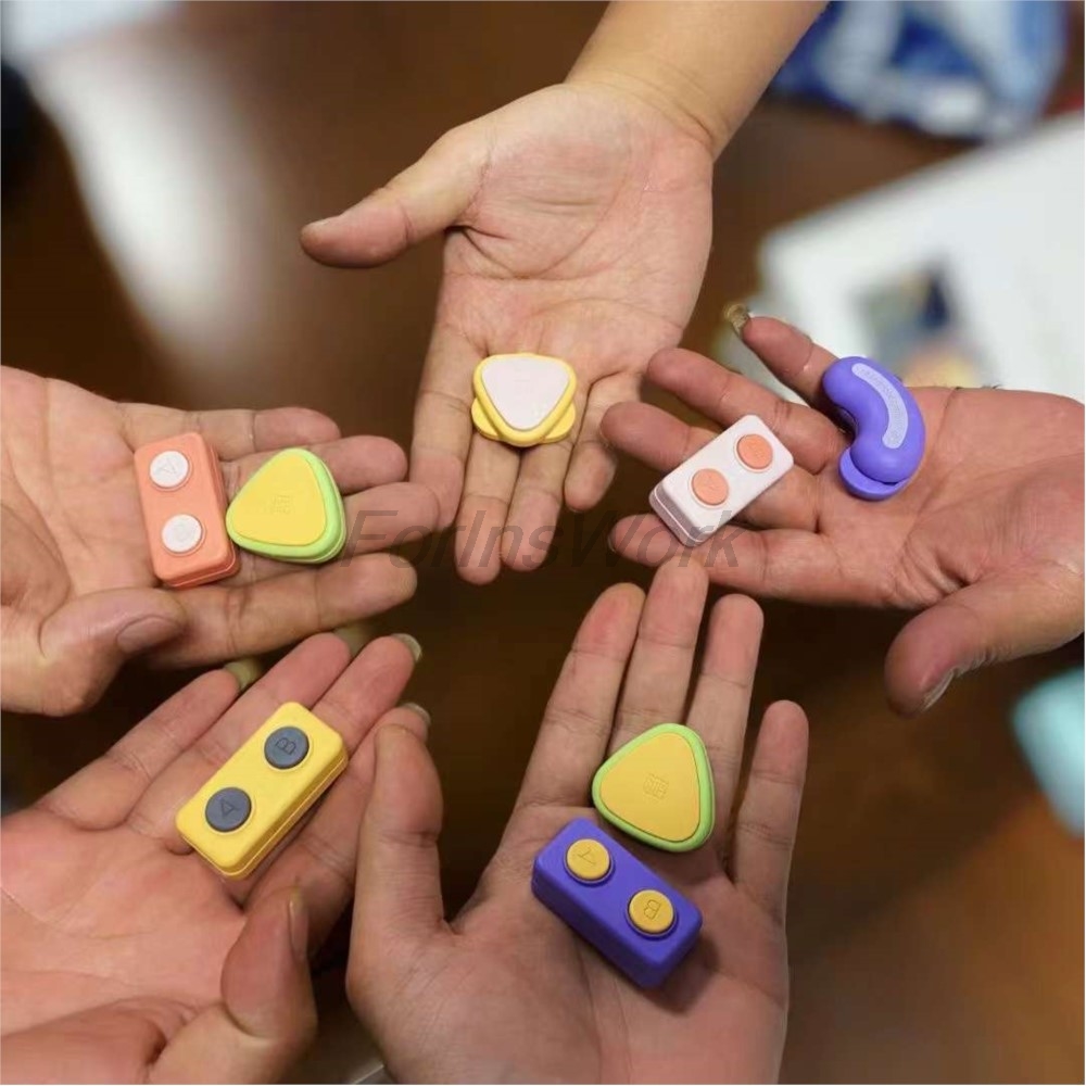 Gao Studio Mokuti Magnetic Rice Ball Push Slider LIMIT 24pcs Cool Gadgets Metal Fidget Desk Toy