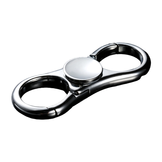 Multifunctional Metal EDC Car Key Chain Pendant Key Ring Fingertip Fidget Spinner Hand Spinner Antistress Toy For Children Gift