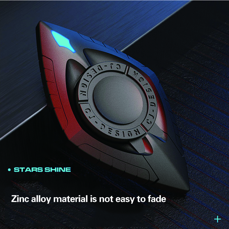 Star Shine Mobile Phone Holder Luminous Fidget Spinner EDC Adult Metal Fidget Toys Autism ADHD Hand Spinner Stress Relief Toys