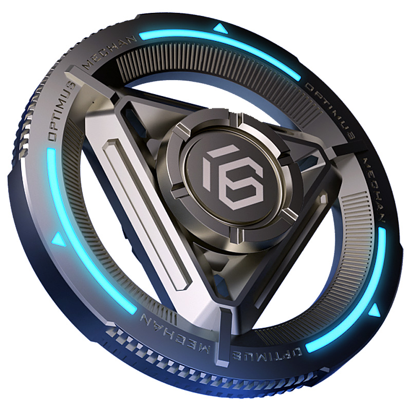 Metal Fidget Spinner Finger Hand Spinner Anti Anxiety Stress Relief Toys Gift for Kids & Adults Exclusive Desktop Office Gyro