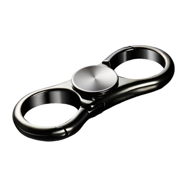 Multifunctional Metal EDC Car Key Chain Pendant Key Ring Fingertip Fidget Spinner Hand Spinner Antistress Toy For Children Gift