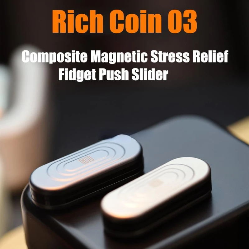 Gao Studio Rich 03 Metal Magnetic Figet Push Slider