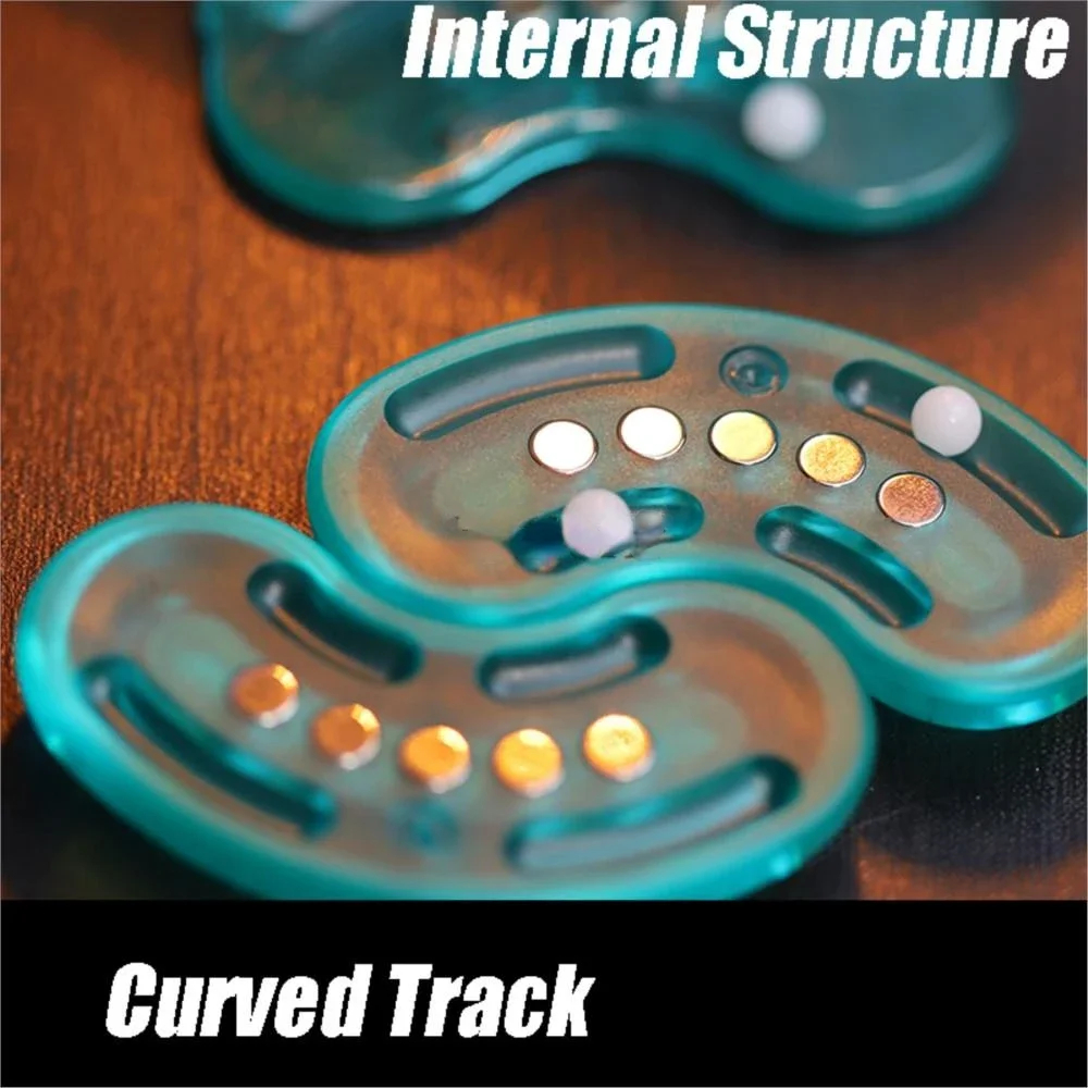 Gao Studio 2.0 Magnetic Cashew Nut Push Slider Decompression Toys