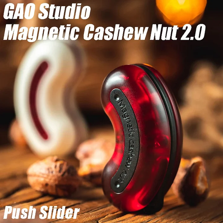 Gao Studio 2.0 Magnetic Cashew Nut Push Slider Decompression Toys