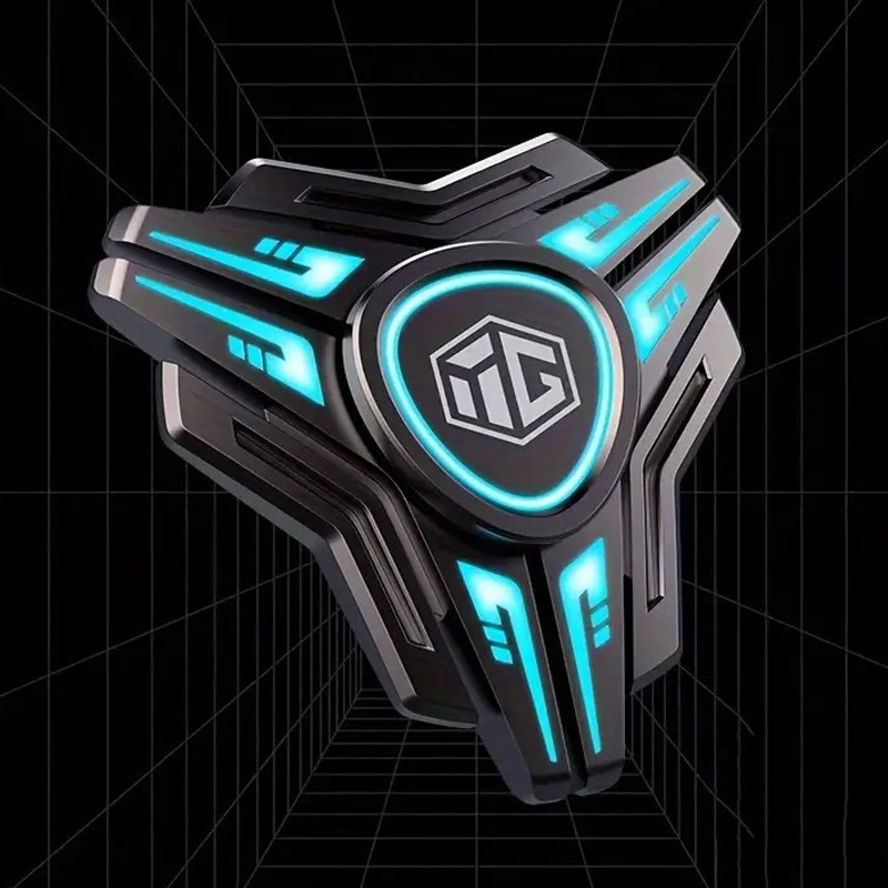 Fidget Spinner Metal Cool Luminous Fingertip Gyro Set EDC Stress Relief Toys Hand Spinner Gift for Adults Children