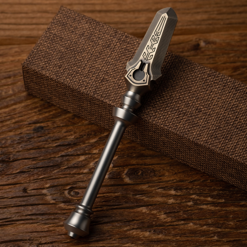 WANWU EDC Chinese Style YU DAO Ceramic Bead Window Breaker Desktop Ornaments Collection Decompression Toys