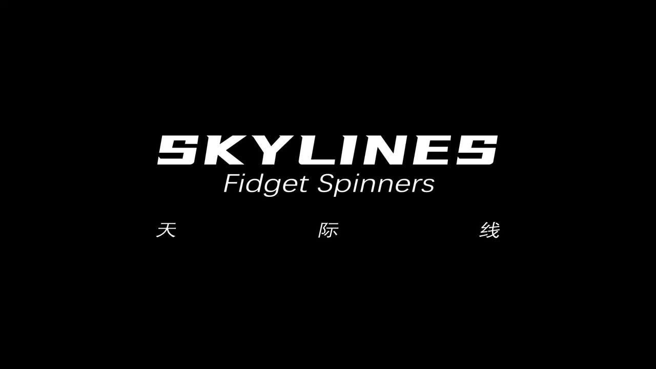 WANWU EDC Skylines Fidget Spinners Stress Releiver EDC Gadgets Spinner Metal Hand Spinner