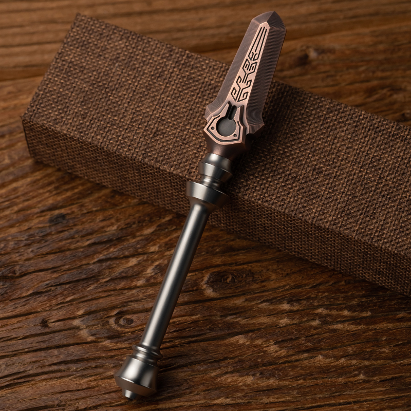 WANWU EDC Chinese Style YU DAO Ceramic Bead Window Breaker Desktop Ornaments Collection Decompression Toys