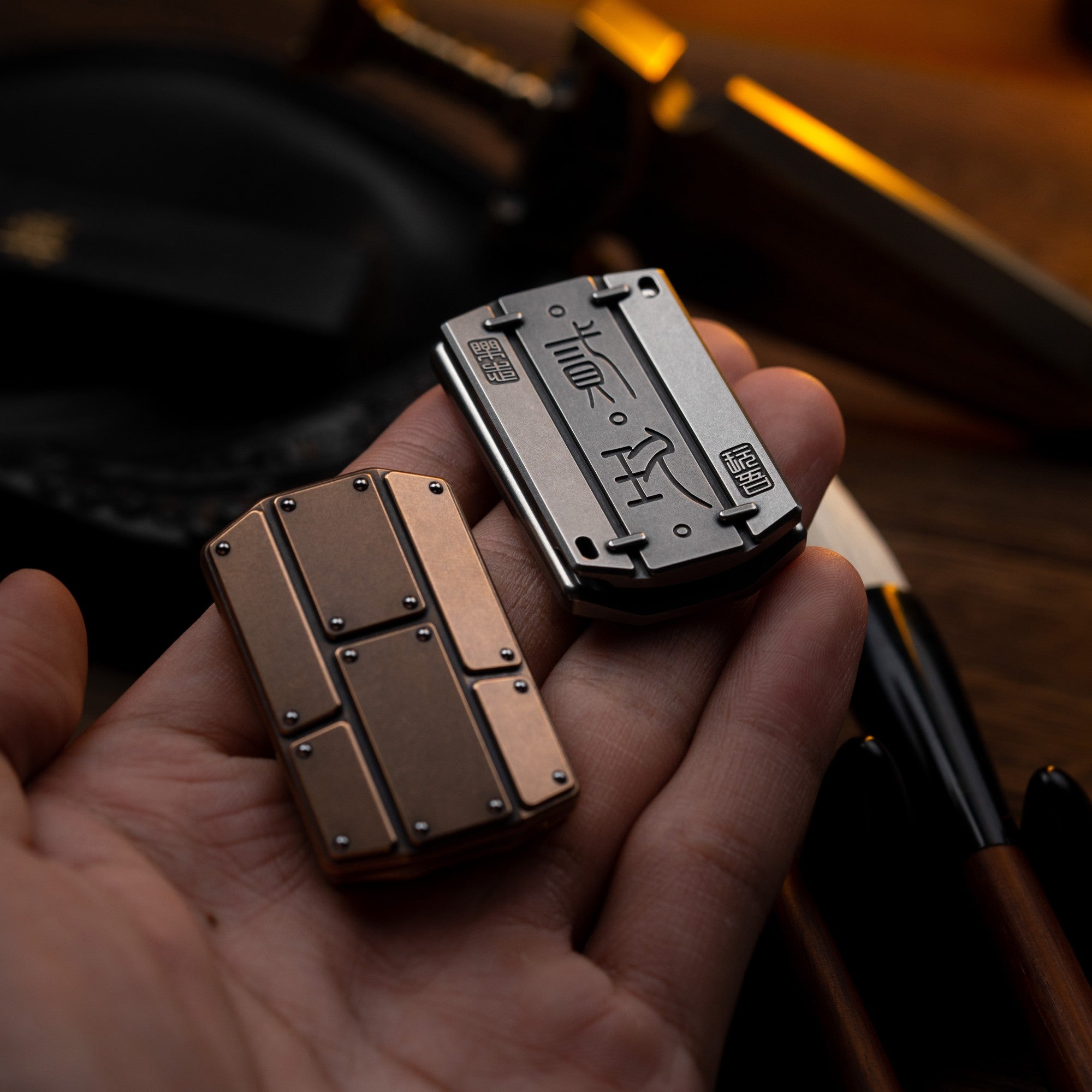 WANWU EDC Master Shield Fidget Slider