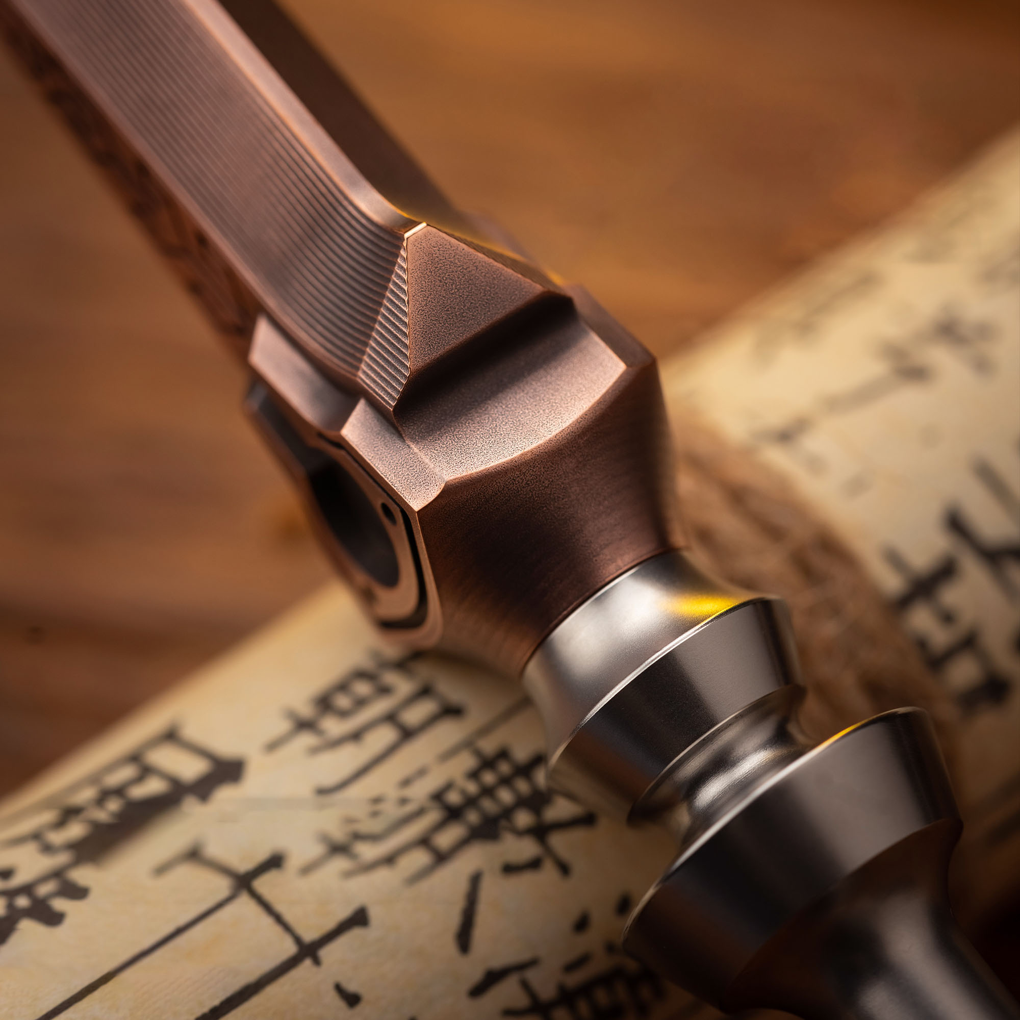 WANWU EDC Chinese Style YU DAO Ceramic Bead Window Breaker Desktop Ornaments Collection Decompression Toys