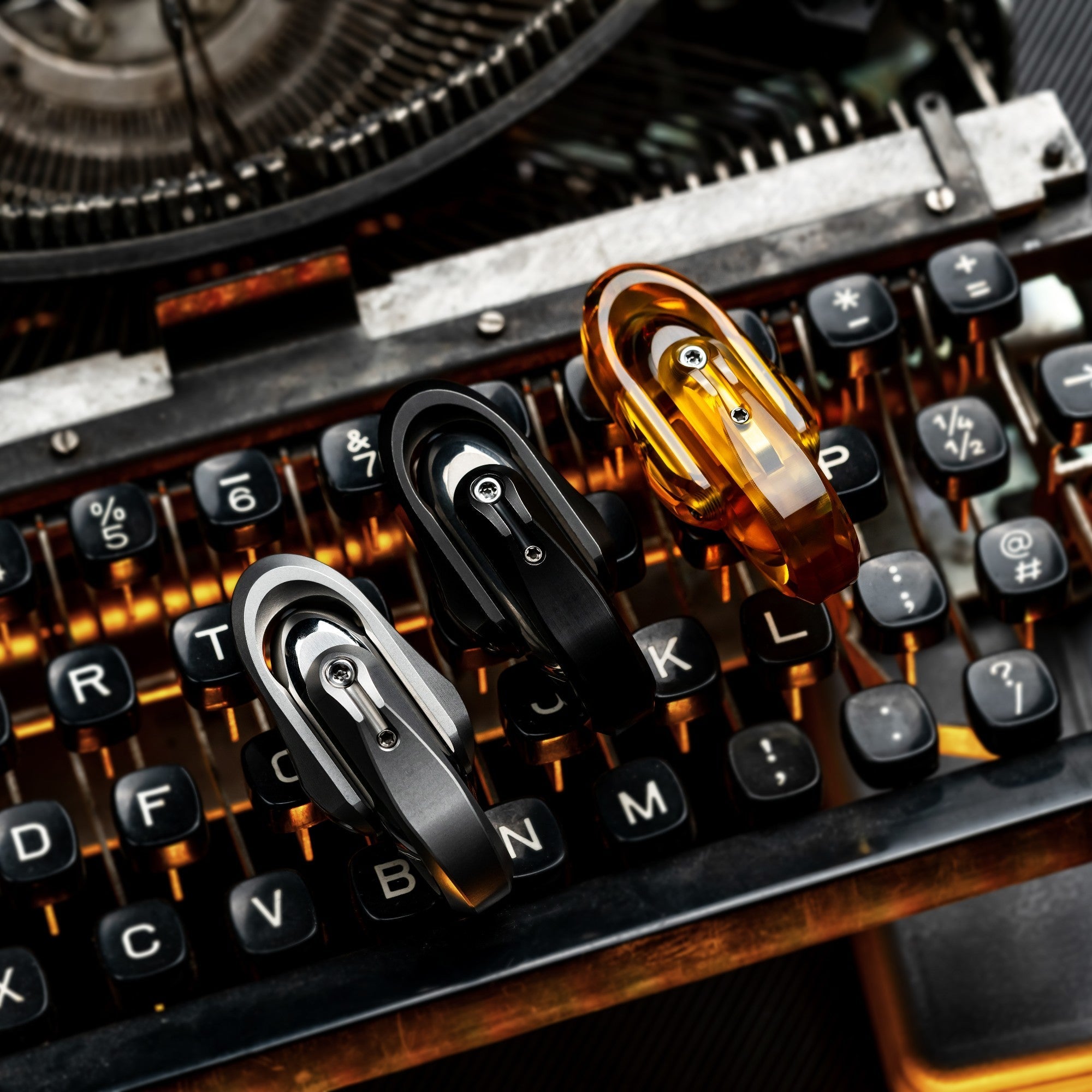 WANWU EDC Escapod Mechanical Fidget Slider