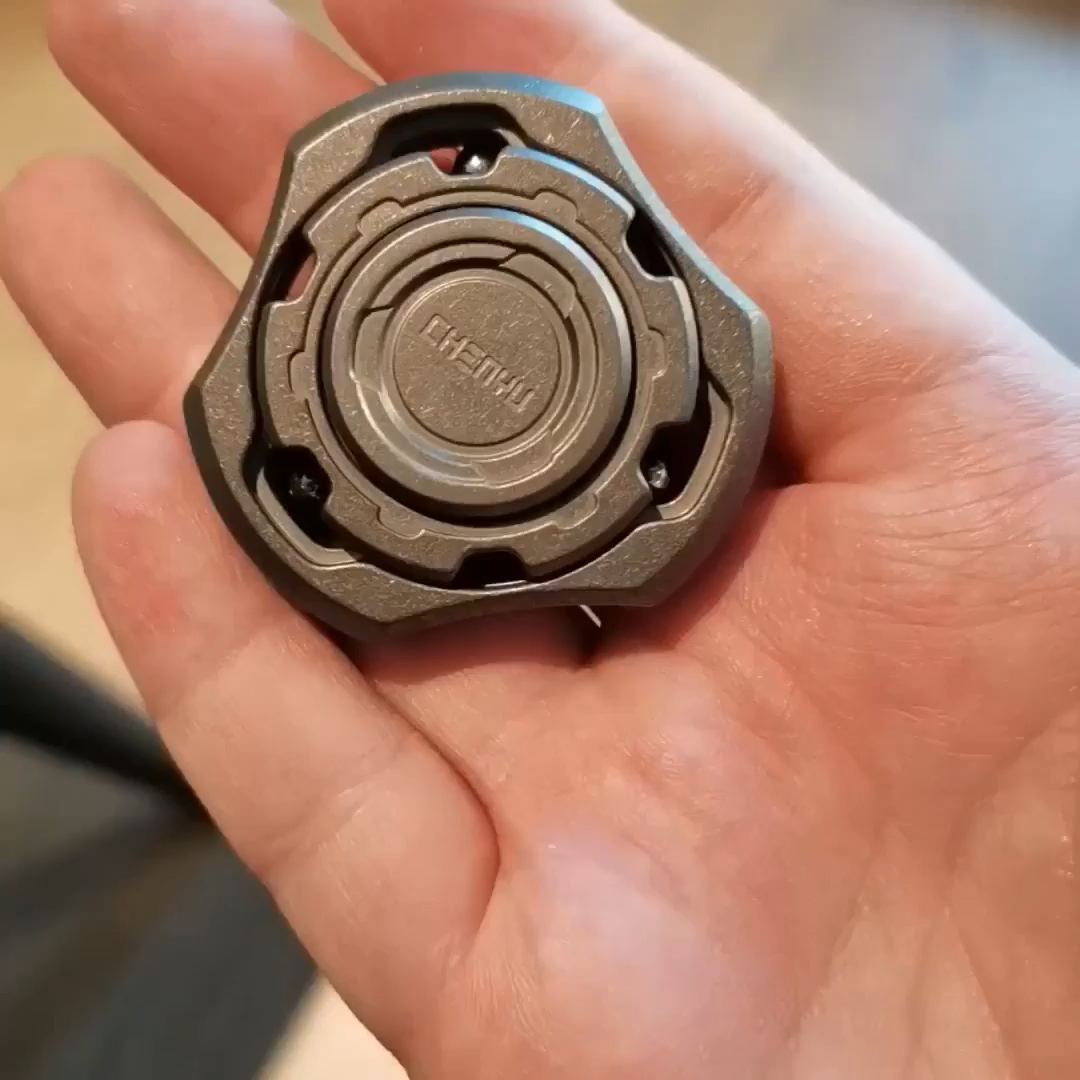 CHENYU Composite Linkage Fidget Spinner EDC Metal Decompression Toy
