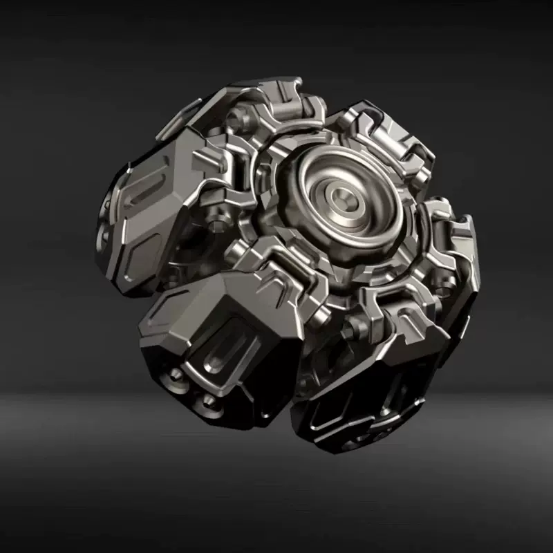 T-MAX Interlinked Unclasping Shell Spinner Fidget Spinner