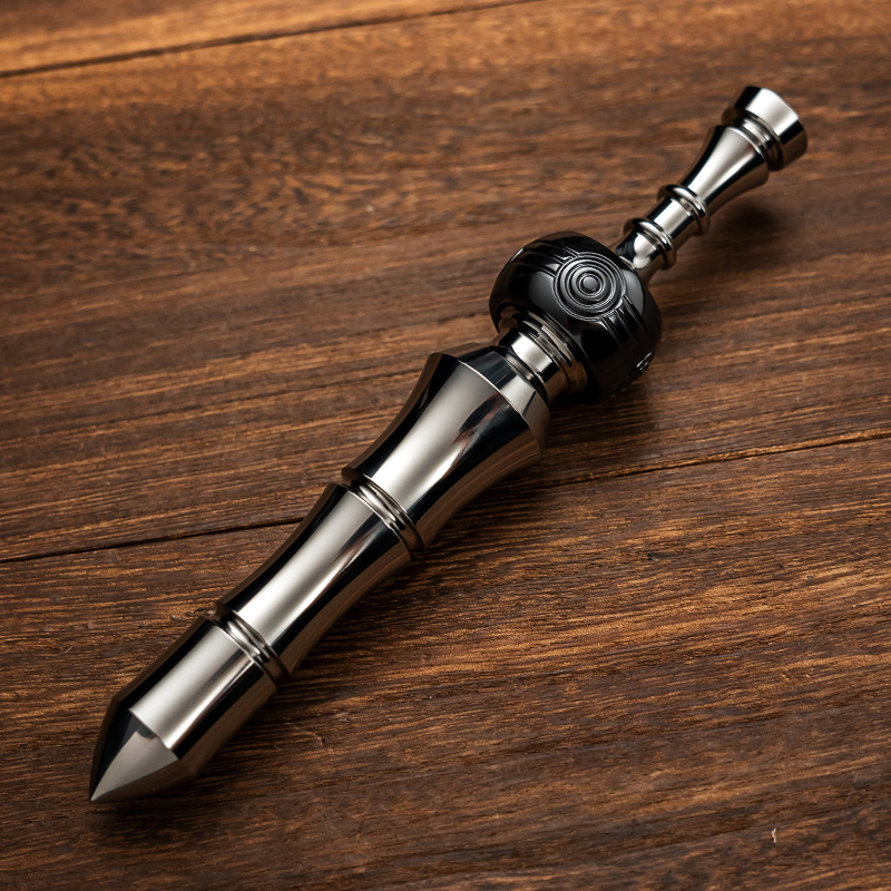 WANWU EDC Chinese Whip Ratchet Toys Fidget Spinner Anxiety Toys Metal Fidget Slider