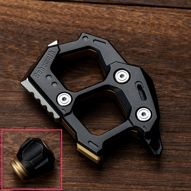 WANWU EDC Behemoth Knuckles with pendant