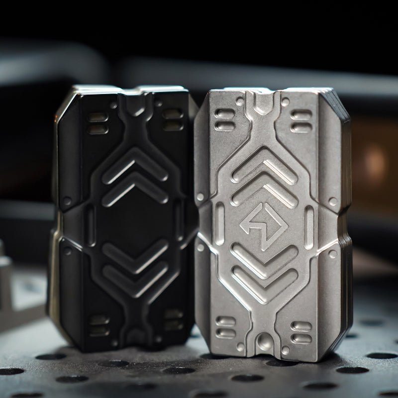 CHENYU Battle Warshield Fidget Slider EDC Metal Decompression Toy