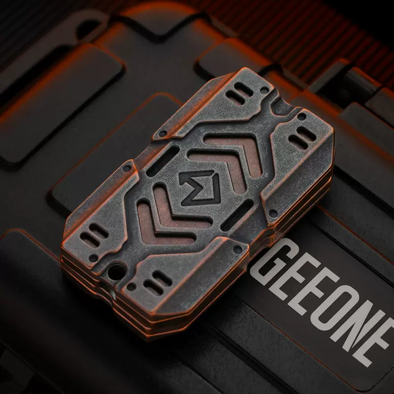 CHENYU Battle Warshield Fidget Slider EDC Metal Decompression Toy