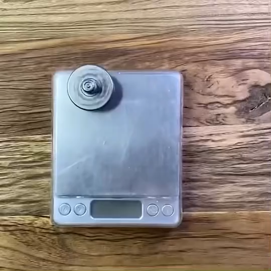 CHIMAGO Titanium Zirconium Alloy Haptic Coin Push Button EDC Decompression Toy