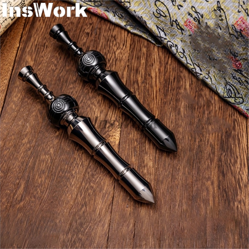 WANWU EDC Chinese Whip Ratchet Toys Fidget Spinner Anxiety Toys Metal Fidget Slider