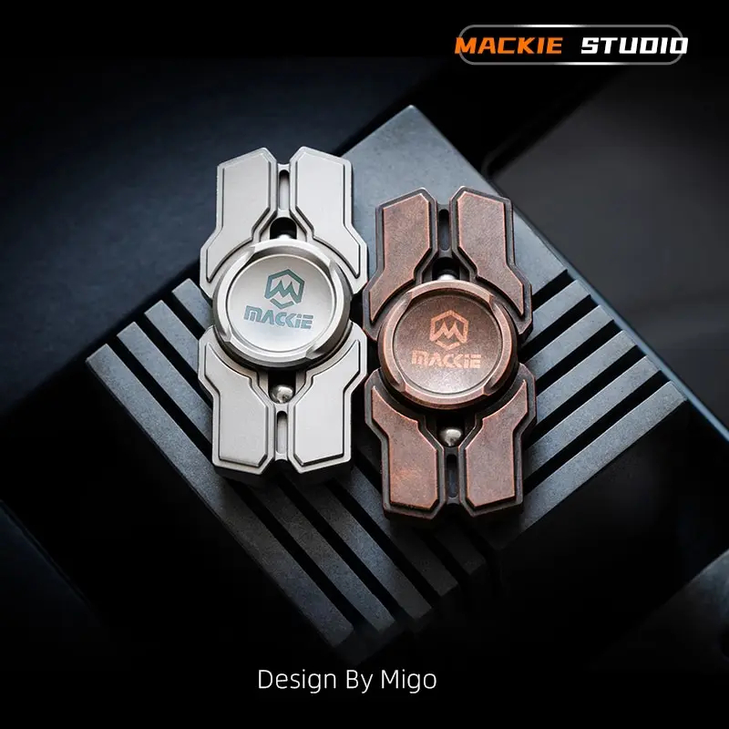 MACKIE EDC Divine Shield Metal Fidget Spinner