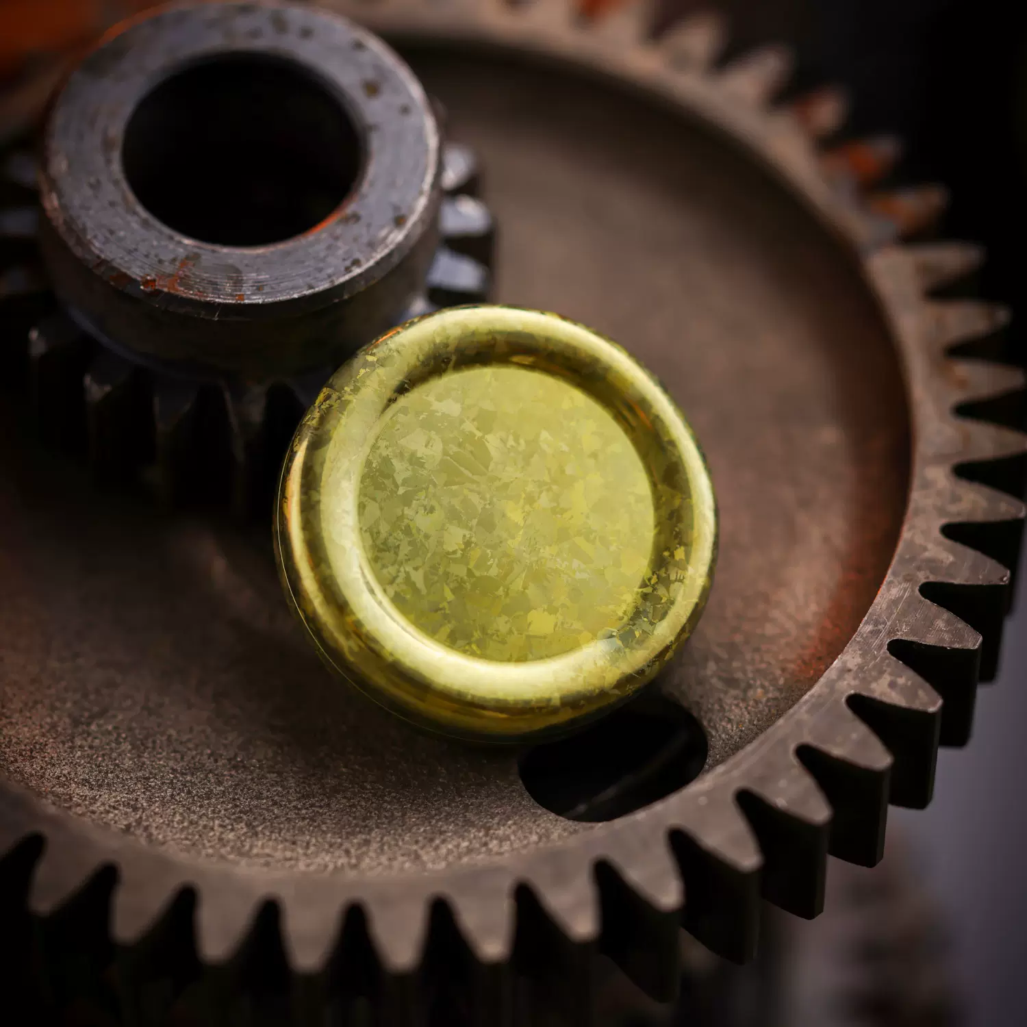 ACEdc Mini Milk Cap Haptic Coin