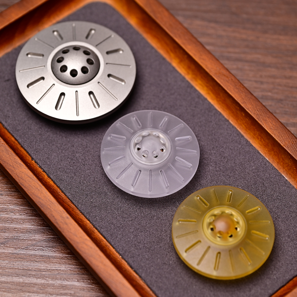 MCZHI UFO Fidget Spinner Metal EDC Decompression Toy
