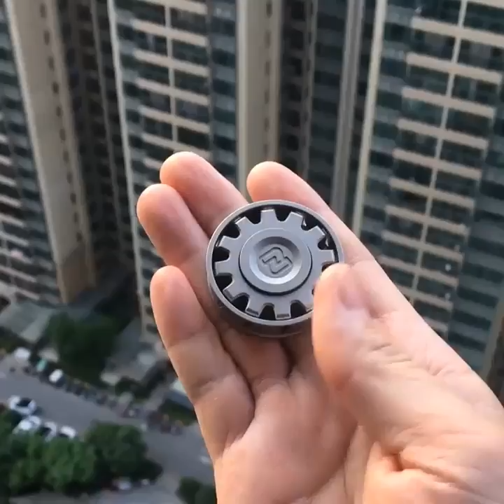 MCZHI Reactor Fidget Spinner Metal EDC Decompression Toy