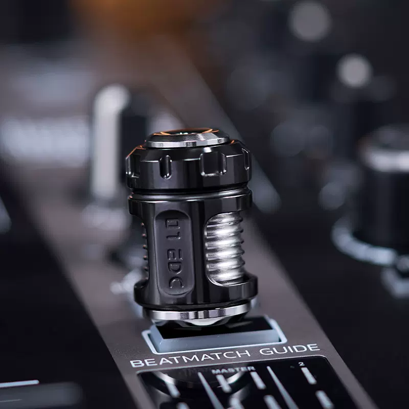 01EDC Time Capsule Knife Bead Fidget Spinner Metal EDC Decompression Toy