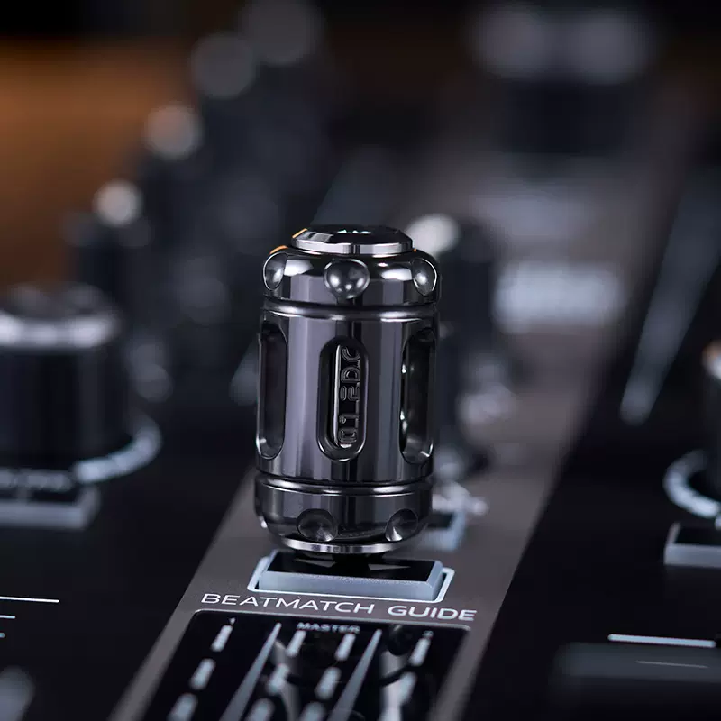 01EDC Time Capsule Knife Bead Fidget Spinner Metal EDC Decompression Toy