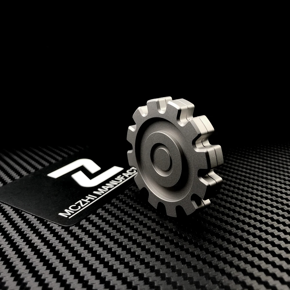 MCZHI Gear Haptic Coin PPB Metal EDC Decompression Toy