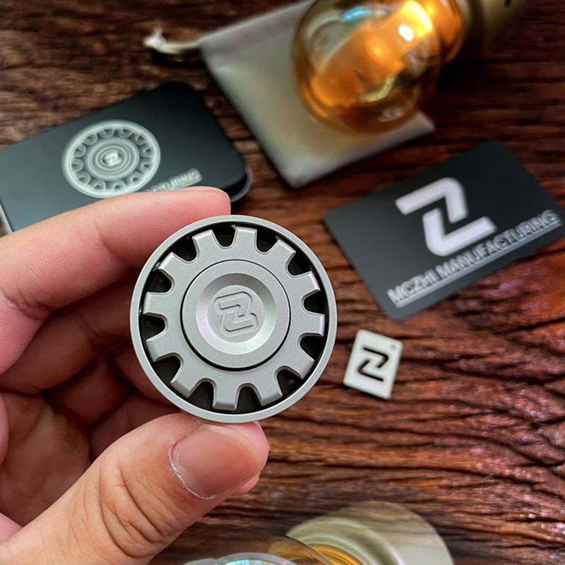 MCZHI Reactor Fidget Spinner Metal EDC Decompression Toy