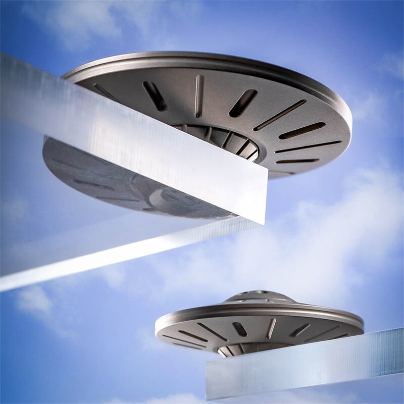 MCZHI UFO Fidget Spinner Metal EDC Decompression Toy